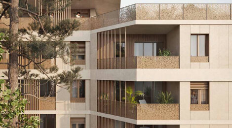 Programme immobilier neuf URBANATURA - Bron quartier de la Clairière à deux pas du tramway T2 (69500) - Référence : 11867