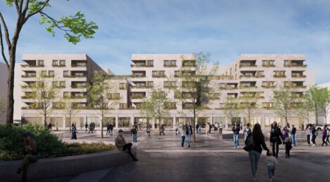 Programme immobilier neuf Résidence LES PRALINES - Bron : résidence séniors face au Pôle Hospitalier Lyon Est, confort et investissement LMNP (69500) - Référence : 15616