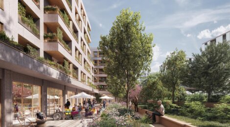 Programme immobilier neuf Résidence LES PRALINES - Bron : résidence séniors face au Pôle Hospitalier Lyon Est, confort et investissement LMNP (69500) - Référence : 15616