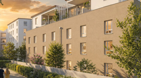 Programme immobilier neuf CITY'ZEN - BRON - Bron vie étudiante à 22 minutes de Lyon 2 (69500) - Référence : 18224