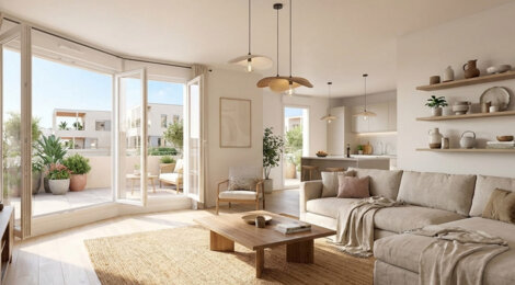 Programme immobilier neuf Côté Parc - Bron vivre dans la ZAC de la Clairière entre nature et dynamisme (69500) - Référence : 16069