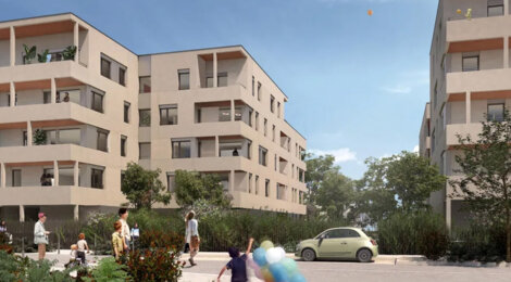 Programme immobilier neuf Côté Parc - Bron vivre dans la ZAC de la Clairière entre nature et dynamisme (69500) - Référence : 16069