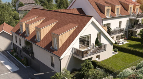 Programme immobilier neuf VILLA ARBORA - Bruebach vie villageoise aux portes de Mulhouse (68440) - Référence : 17453