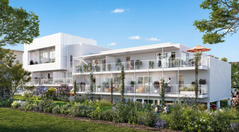 Programme immobilier neuf Agata - Bruges : appartements neufs T2–T4 à 100 m du tramway D (33520) - Référence : 14997