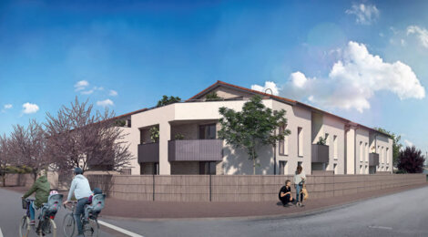 Programme immobilier neuf SOLARIS - Bruguières centre-ville proche bus Tisséo (31150) - Référence : 13972
