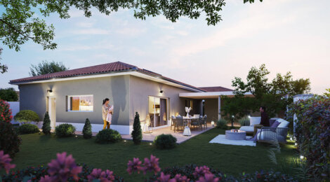 Programme immobilier neuf RÉSIDENCE TERRE D'ARGILE - Bruguières : maisons neuves et appartements du 2 au 5 pièces proche du centre (31150) - Référence : 14882