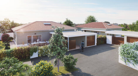 Programme immobilier neuf RÉSIDENCE TERRE D'ARGILE - Bruguières : maisons neuves et appartements du 2 au 5 pièces proche du centre (31150) - Référence : 14882