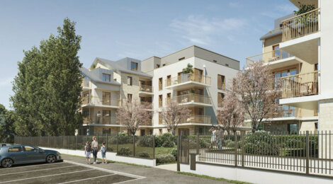 Programme immobilier neuf Le Moulin de Cerçay - Brunoy à deux pas des berges de l'Yerres (91800) - Référence : 16504
