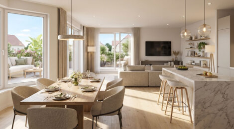 Programme immobilier neuf CLOS SAINT-GEORGE - Brunstatt-Didenheim appartements neufs aux portes de Mulhouse (68350) - Référence : 17312