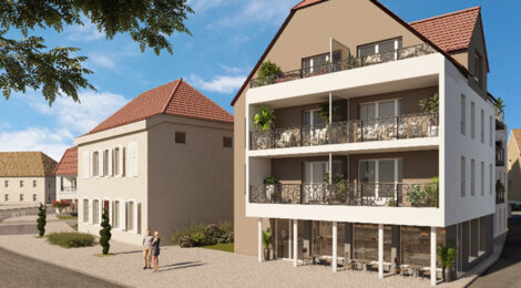 Programme immobilier neuf CLOS SAINT-GEORGE - Brunstatt-Didenheim appartements neufs aux portes de Mulhouse (68350) - Référence : 17312