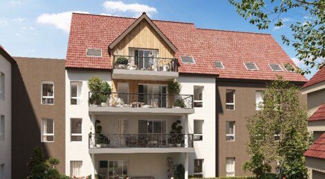 Programme immobilier neuf CLOS SAINT GEORGES - Brunstatt-Didenheim douceur de vivre aux portes de Mulhouse (68350) - Référence : 18155