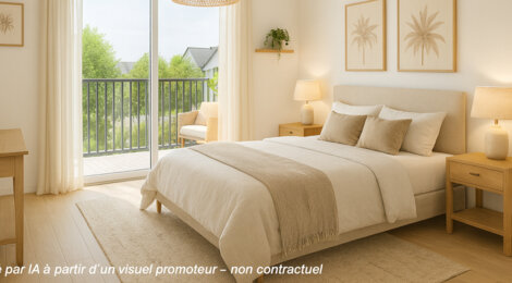 Programme immobilier neuf Le 29 - Bruz centre-ville à 4 min de la gare (35170) - Référence : 15251