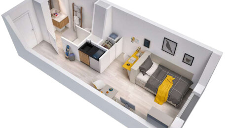 Programme immobilier neuf SWEETLY BRY SUR MARNE - Bry-sur-Marne résidence étudiante à deux pas de l’INA (94360) - Référence : 16746