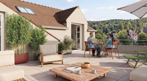 Programme immobilier neuf CŒUR MEULIÈRE - Bures-sur-Yvette résidence nature proche plateau de Saclay (91440) - Référence : 17279
