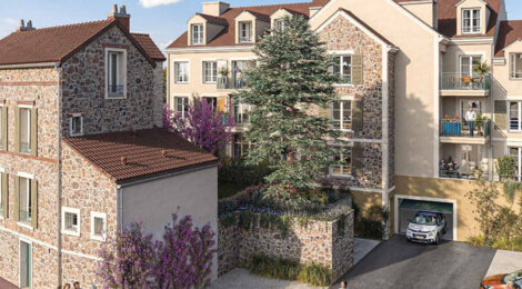 Programme immobilier neuf CŒUR MEULIÈRE - Bures-sur-Yvette résidence nature proche plateau de Saclay (91440) - Référence : 17279