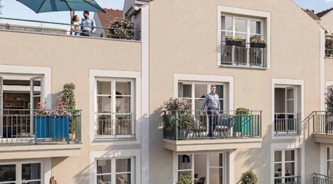 Programme immobilier neuf CŒUR MEULIÈRE - Bures-sur-Yvette résidence nature proche plateau de Saclay (91440) - Référence : 17279