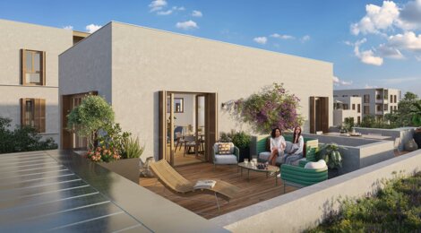 Programme immobilier neuf SEEKO - Bussy-Saint-Georges : 73 logements neufs T2–T5 à 10 min du RER A (77600) - Référence : 15725