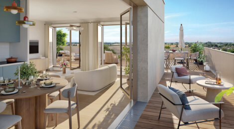 Programme immobilier neuf Sylva - Bussy-Saint-Georges à proximité à vélo du RER A (77600) - Référence : 16312