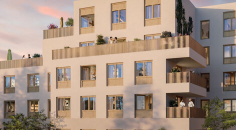 Programme immobilier neuf Sylva - Bussy-Saint-Georges à proximité à vélo du RER A (77600) - Référence : 16312