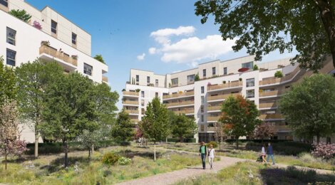 Programme immobilier neuf Résidence Green Life 3 - Bussy-Saint-Georges : appartements neufs T2–T5 à 700m du RER A (77600) - Référence : 15801