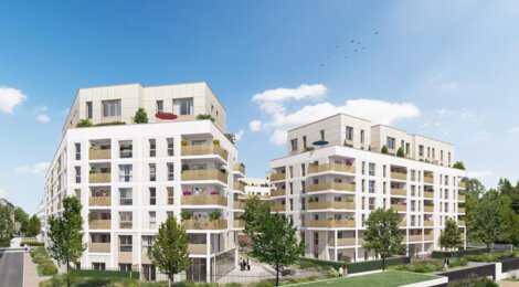 Programme immobilier neuf Résidence Green Life 3 - Bussy-Saint-Georges : appartements neufs T2–T5 à 700m du RER A (77600) - Référence : 15801