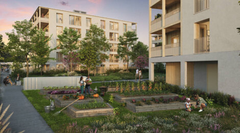 Programme immobilier neuf LES JARDINS DE MONTESPAN - TR Libre - Bussy-Saint-Georges : Appartements studio–T4 avec terrasses, parking sécurisé et proximité écoquartier Le Sycomore (77600) - Référence : 14712