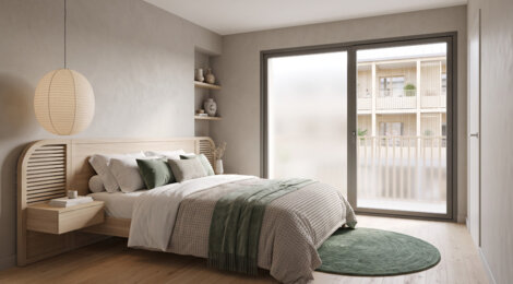 Programme immobilier neuf LES JARDINS DE MONTESPAN - TR Libre - Bussy-Saint-Georges : Appartements studio–T4 avec terrasses, parking sécurisé et proximité écoquartier Le Sycomore (77600) - Référence : 14712