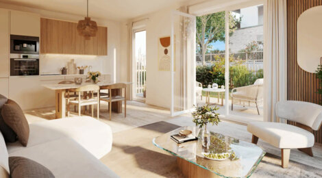 Programme immobilier neuf VILLAS SOHANA - Bussy-Saint-Georges écoquartier du Sycomore (77600) - Référence : 13824