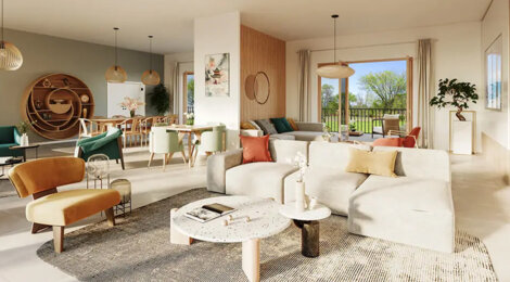 Programme immobilier neuf VILLAS SOHANA - Bussy-Saint-Georges écoquartier du Sycomore (77600) - Référence : 13824