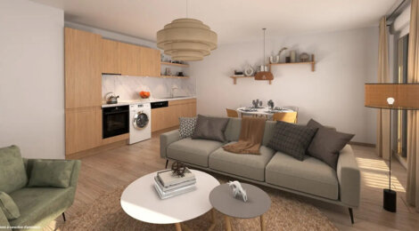 Programme immobilier neuf VILLAS SOHANA - Bussy-Saint-Georges écoquartier du Sycomore (77600) - Référence : 13824