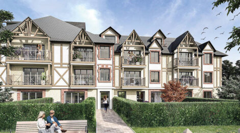 Programme immobilier neuf LE MERVEILLEUX - Cabourg à deux pas de la plage (14390) - Référence : 14484