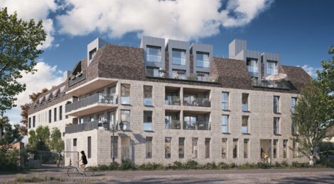 Programme immobilier neuf Symphonie - Cabourg : appartements neufs du studio au 5 pièces en cœur de ville près de la mer (14390) - Référence : 14478