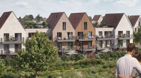 Programme immobilier neuf LE DOMAINE D'EUGENIE - Cabourg maisons et appartements à La Divette (14390) - Référence : 14486