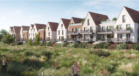 Programme immobilier neuf LE DOMAINE D'EUGENIE - Cabourg maisons et appartements à La Divette (14390) - Référence : 14486