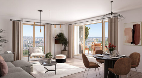 Programme immobilier neuf PROMENADE CAMPUS - Cachan à proximité du RER B (94230) - Référence : 16646