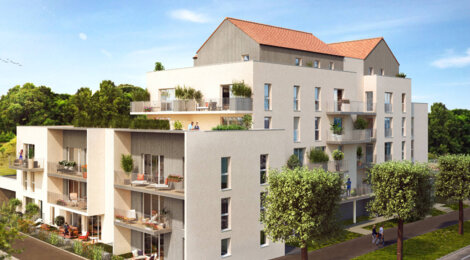 Programme immobilier neuf LE CLOS MAZARIN - Caen à proximité du bus 1 et 115 (14000) - Référence : 14503