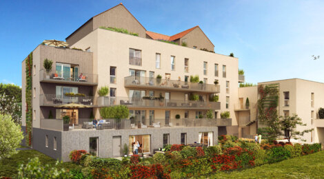 Programme immobilier neuf LE CLOS MAZARIN - Caen à proximité du bus 1 et 115 (14000) - Référence : 14503