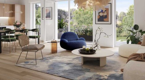Programme immobilier neuf Résidence Eléonore - Caen : appartements neufs du studio au 5 pièces proche du parc d'Ornano (14000) - Référence : 10055