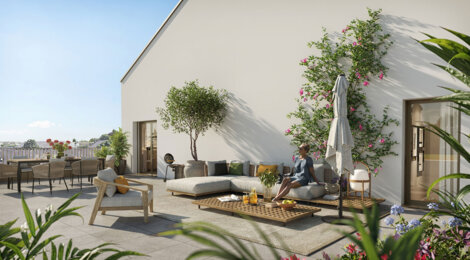 Programme immobilier neuf Résidence Eléonore - Caen : appartements neufs du studio au 5 pièces proche du parc d'Ornano (14000) - Référence : 10055