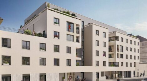 Programme immobilier neuf Renaissance - Caen : appartements neufs T2–T4 à 150m du tramway Quai de Juillet (14000) - Référence : 14499
