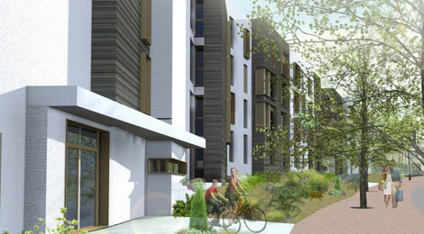 Programme immobilier neuf EnVergure - Caen : Appartements T2–T4 avec terrasses, parking et vues boisées proche de l’Hippodrome et Zénith (14000) - Référence : 14332