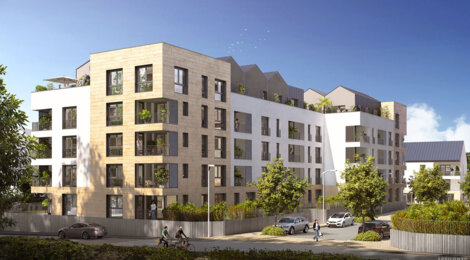 Programme immobilier neuf Elixir - Caen : Appartements T2–T4 et maisons T4 avec terrasses, domotique et parking proche de la place Saint Sauveur (14000) - Référence : 14384