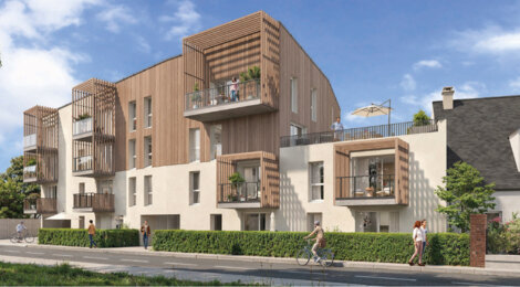 Programme immobilier neuf Sélène - Caen aux portes du centre-ville et à deux pas du futur tram Pompidou (14000) - Référence : 14513