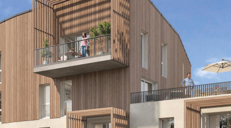 Programme immobilier neuf Sélène - Caen aux portes du centre-ville et à deux pas du futur tram Pompidou (14000) - Référence : 14513