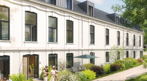 Programme immobilier neuf LA RESIDENCE JEANNE - Caen charme de l’ancien dans le quartier Saint-Gilles (14000) - Référence : 18151