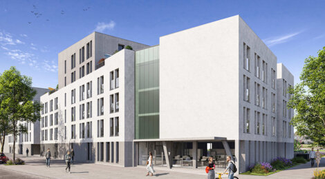 Programme immobilier neuf Equation (Résidence Etudiante et Jeunes Actifs) - Caen logement étudiant connecté au tramway (14000) - Référence : 17314