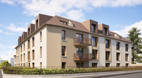 Programme immobilier neuf Les Loges Cadomus - Caen logements lumineux près campus et transports (14000) - Référence : 17747