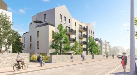 Programme immobilier neuf Astralis - Caen, logements neufs et proximité gare en cœur de métropole (14000) - Référence : 14501