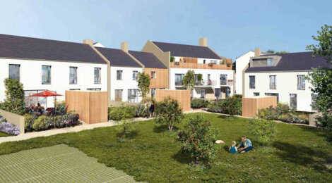 Programme immobilier neuf ADELAIDE - Caen maisons neuves quartier Coteaux de l’Abbaye avec jardin (14000) - Référence : 17023
