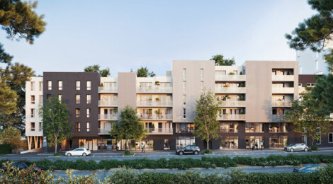 Programme immobilier neuf QUATORZE - Caen quartier en plein essor proche du futur tram (14000) - Référence : 12038